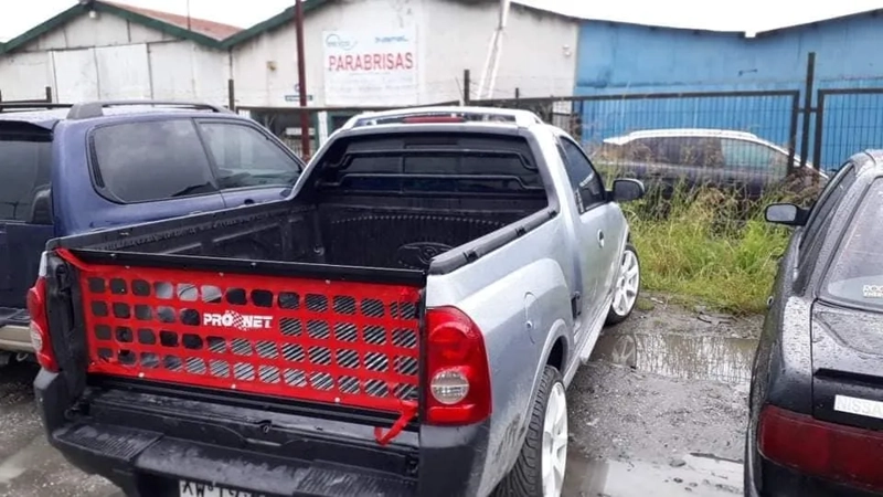 MALLA RED DEPORTIVA TRASERA PORTALON UNIV CAMIONETAS PICKUP - 3