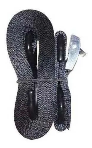 LINGA CORREA AMARRE RAPIDO 5MT. GANCHOS DE FIERRO ENGOMADO - 3