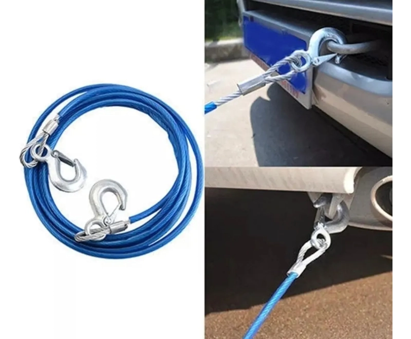 CABLE DE REMOLQUE AUTO PIOLA ACERO 6000KGS 10MM X 4M - 3