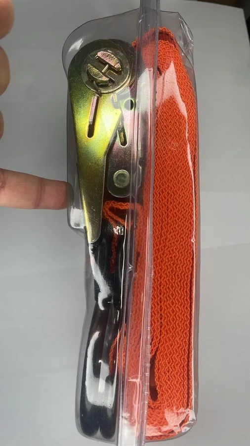 ESLINGAS 2PCS CORREA ENGANCHE CINTA DE AMARRE AUTO MOTO BICI - 1