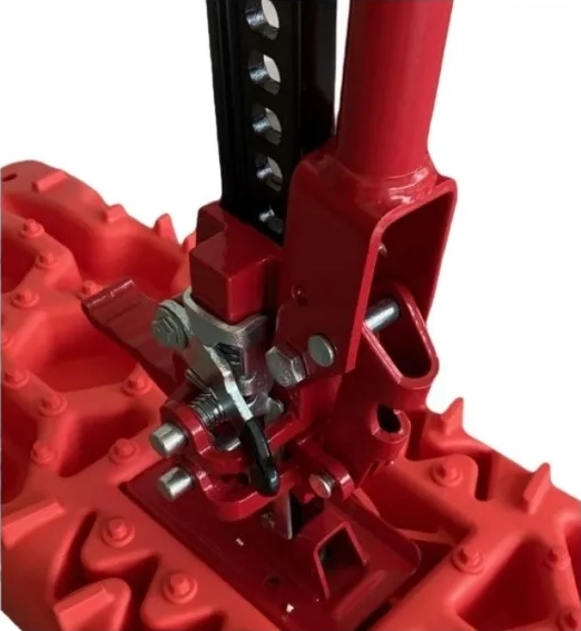 TABLAS DE TRACCION RECUPERACION RESCATE 4X4 CON BASE HI-LIFT ROJO - 4