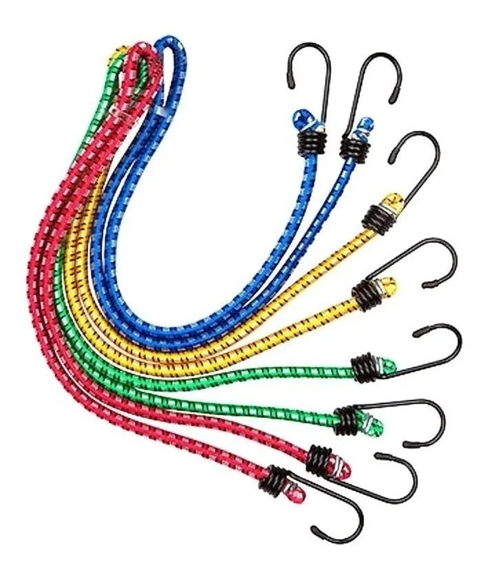 CUERDA ELASTICA PULPO PARA EQUIPAJE AMARRE 1,8MTS- 10MM - 1