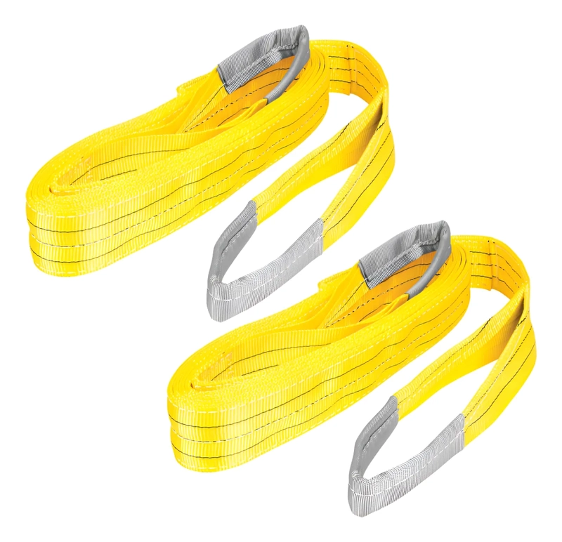 ESLINGA ALTA RESISTENCIA 4MTS DE 3 TONELADAS TRUPER ESLI-304 AMARILLO - 2