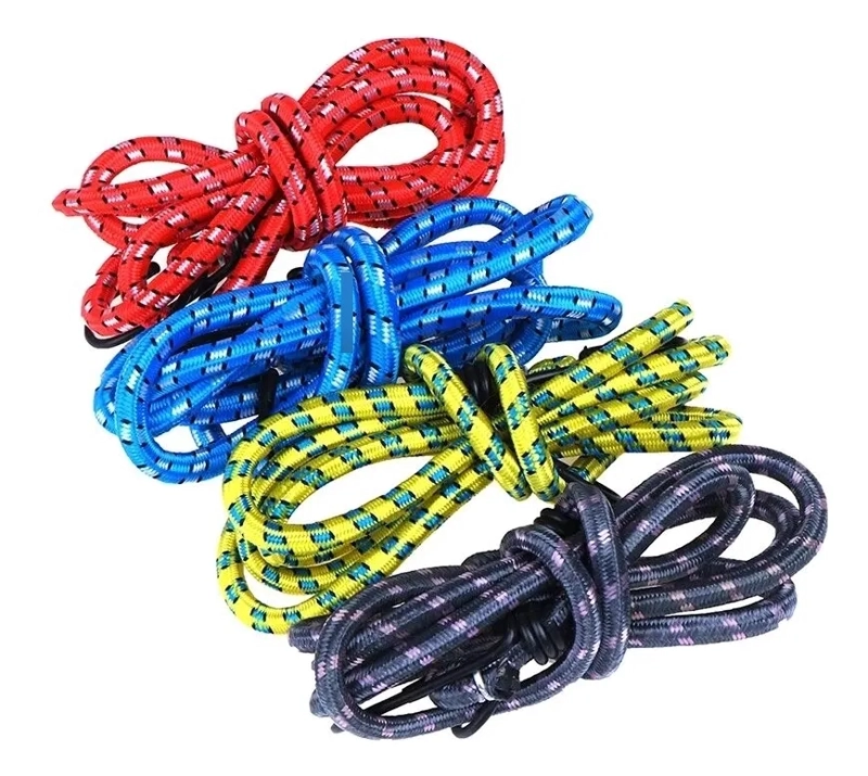 SET DE 6 CUERDAS ELASTICAS ESLINGA AMARRE PULPO 1,68 - 1