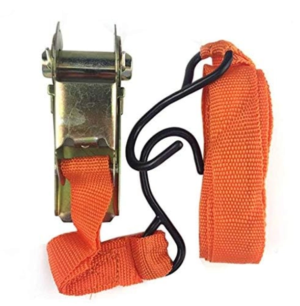 LINGA ESLINGA AMARRA ENGANCHE AUTO MOTO BICI 4.5 METRO 2 PCS - 2