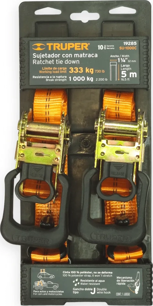 ESLINGA DE AMARRE PARA 1000 KG TRUPER VARIANTE - 1