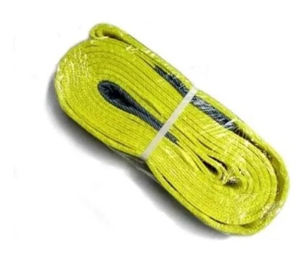 PACK 2 ESLINGA PLANA 3PLG 2CAPAS 6MTS 4200 KILOS IMPORTADA - 2