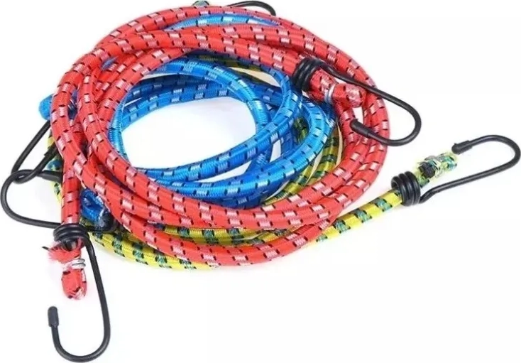 CUERDA ELASTICA 12MM X1.5MT ESLINGA AMARRE PULPO EQUIPAJE - 1