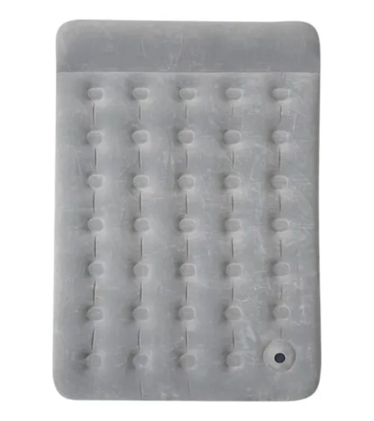 COLCHON INFLABLE DOS PLAZAS KLIMBER CON INFLADOR 67225 GRIS - 1