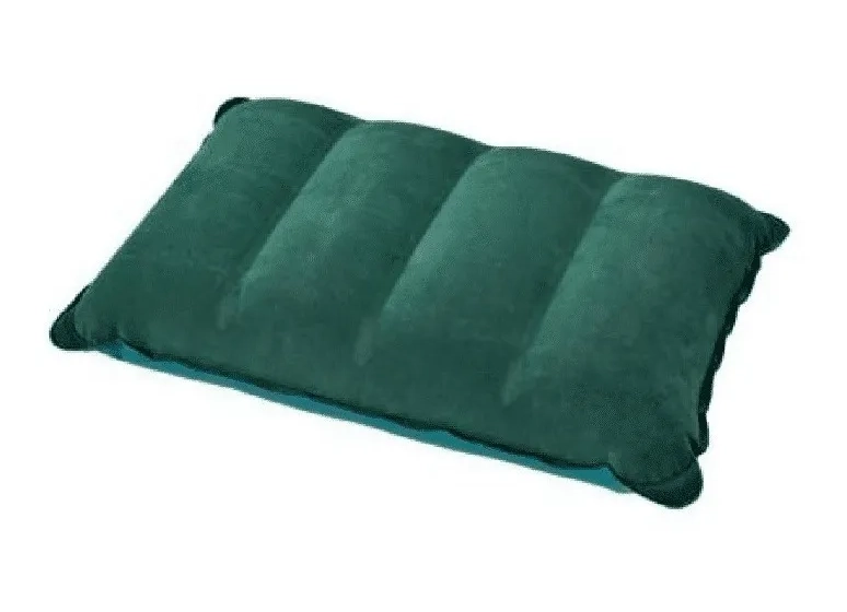 COLCHON INFLABLE DOBLE KLIMBER + INFLADOR + 2 ALMOHADAS VERDE - 2