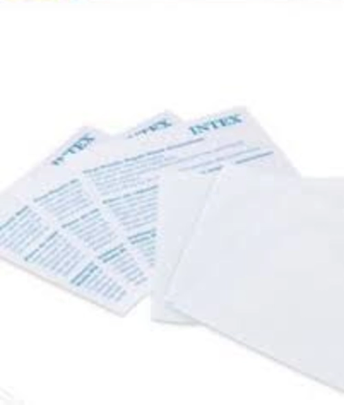 KIT PARCHES DE REPARACION INTEX AUTOADHESIVOS 7X7 CM // BAMO BLANCO - 2