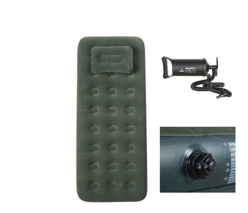 COLCHON INFLABLE KLIMBER INDIVIDUAL + 1 ALMOHADA + INFLADOR - 3