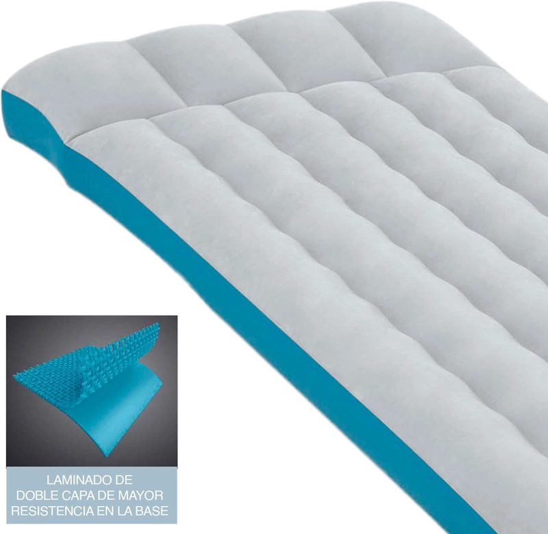 COLCHONETA INFLABLE CAMPING INTEX 67X184X17CM 1 PLAZA MM - 2