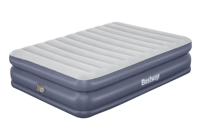 COLCHON INFLABLE ELE CTRICO QUEEN 2.03MX1.52MX51CM BESTWAY GRIS - 2