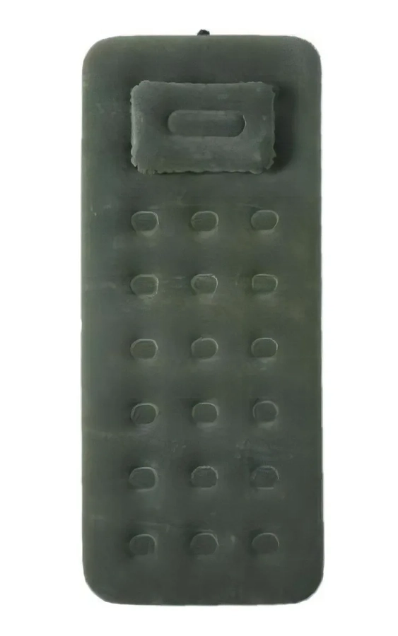 SET 2 COLCHON INFLABLE KLIMBER 14719 COLOR VERDE HASTA 227KG DE 76CM X 185CM X 22CM - 2
