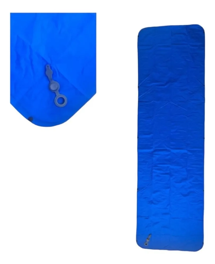 COLCHONETA INFLABLE Y PORTATIL PARA CAMPING, CAZA, PESCA. - 4