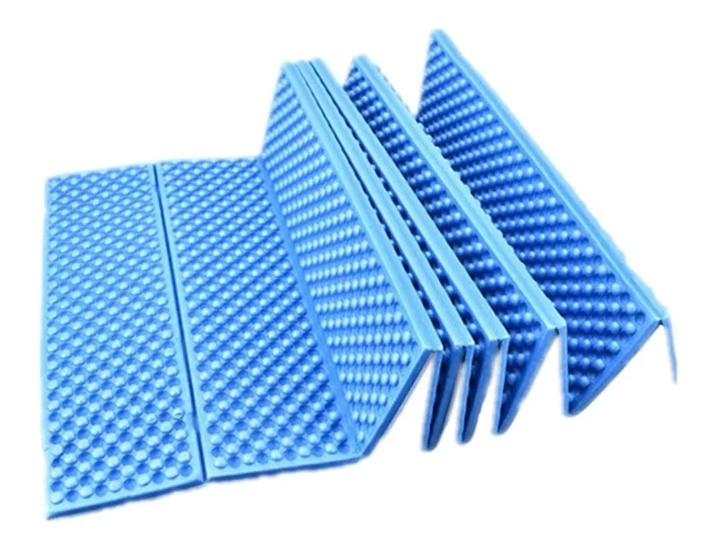 COLCHONETA DE CAMPING DE 190X57CM,ULTRALIGERA DE ESPUMA COLOR AZUL - 2