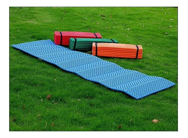 COLCHONETA DE CAMPING DE 190X57CM,ULTRALIGERA DE ESPUMA COLOR AZUL - 3