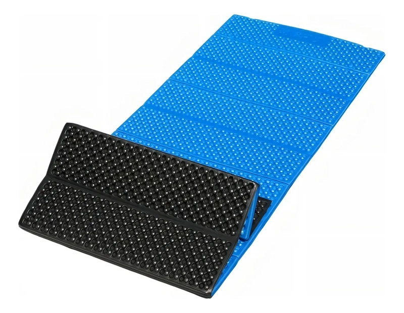 COLCHONETA DE CAMPING DE 190X57CM,ULTRALIGERA DE ESPUMA COLOR AZUL - 4