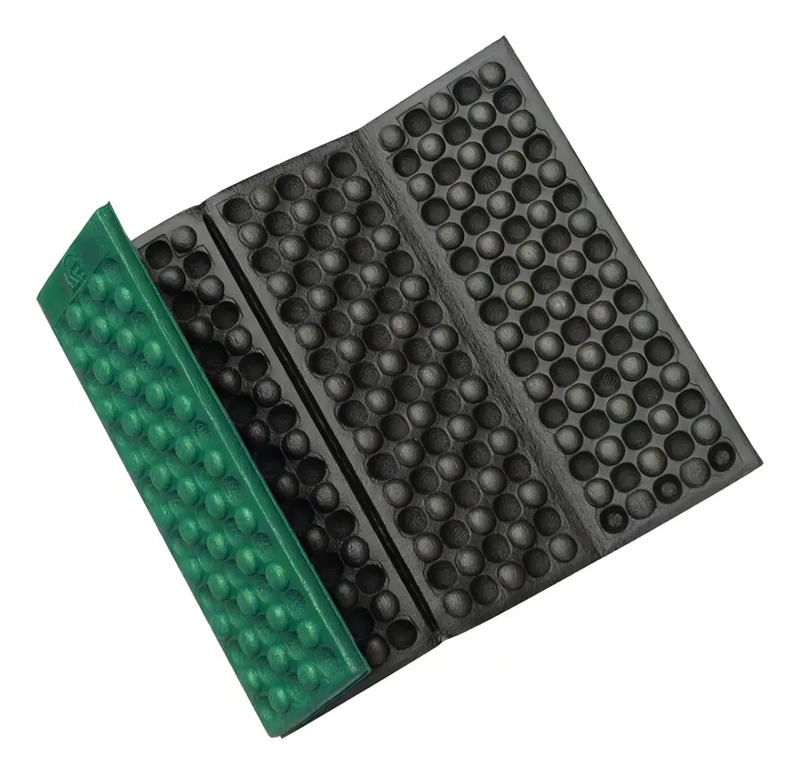 COLCHONETA DE CAMPING DE 190X57CM,ULTRALIGERA DE ESPUMA COLOR VERDE - 3