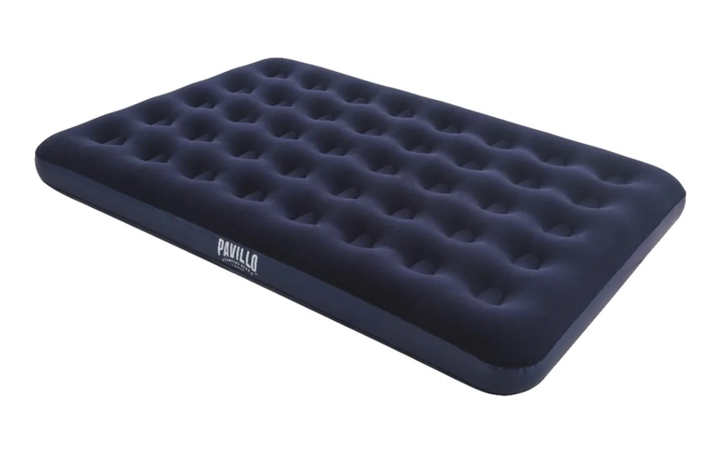 COLCHON INFLABLE DE 2 PLAZAS COLCHON GRANDE AZUL - 2