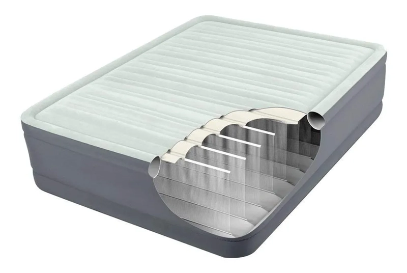 COLCHON INFLABLE ELE CTRICO INTEX PREMAIRE 2 PLAZAS // BAMO - 2