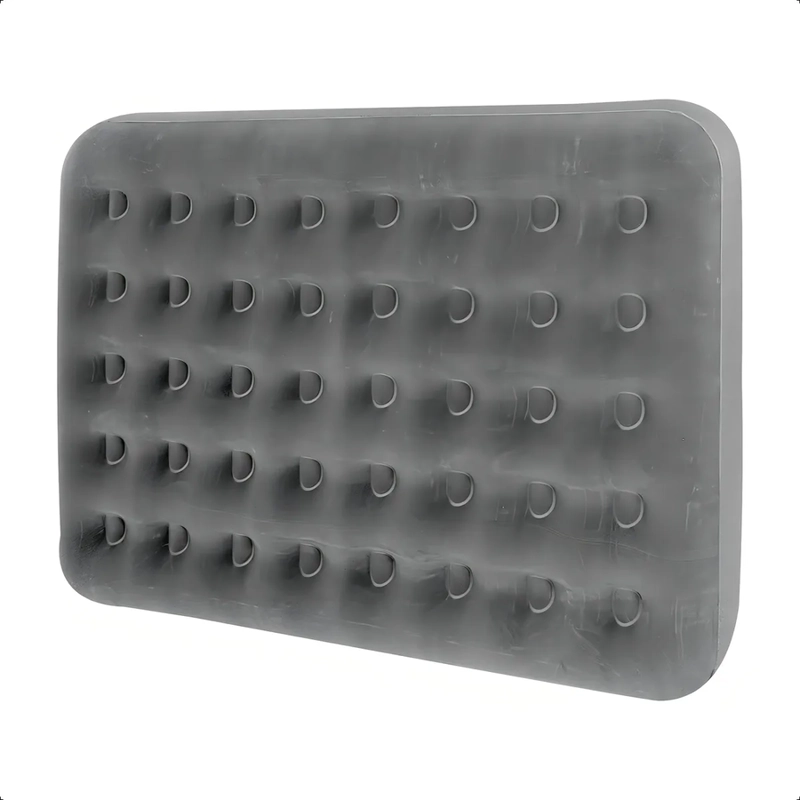 COLCHON INFLABLE MATRIMONIAL 2 PLAZAS DOBLE KLIMBER COLOR GRIS - 2
