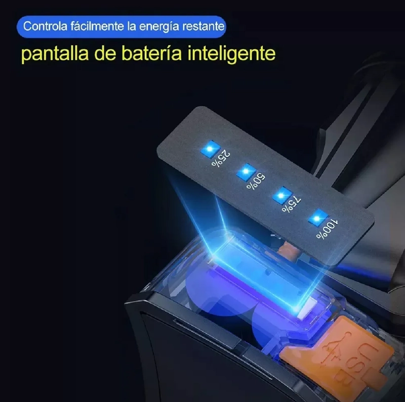 LAMPARA TIPO MINERO RECARGABLE Y POTENTE DE CACERIA - 3