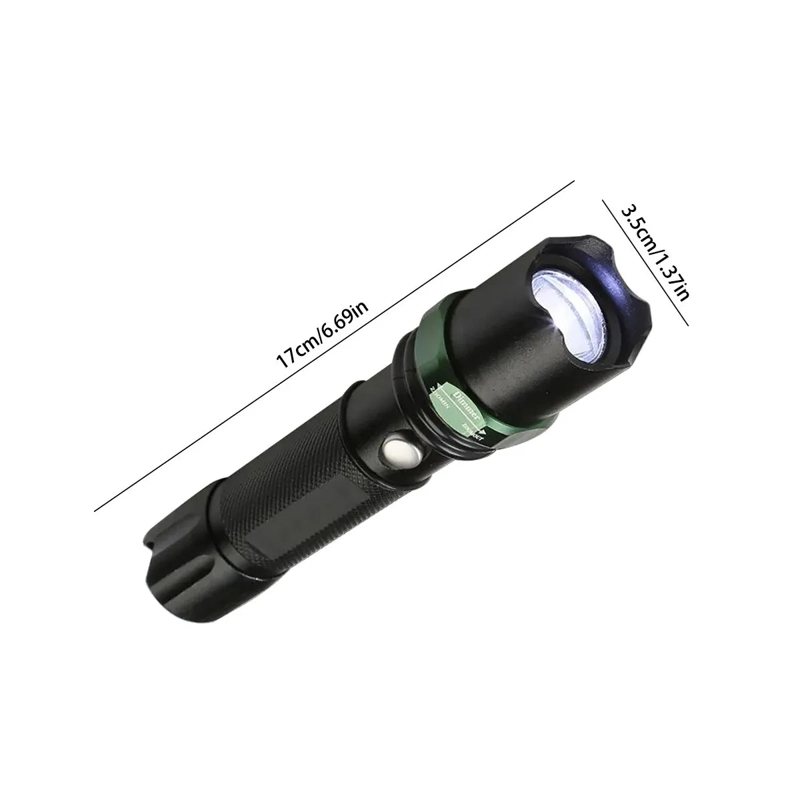 LINTERNA LED DEFENSA EMERGENCIA ALCANCE ZOOM COLOR DE LA LUZ BLANCO - 291002 - 3