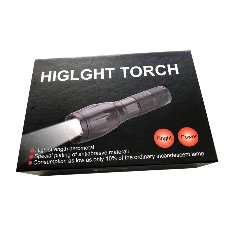 LINTERNA TACTICA BRILLANTE LED 1000 MTS - 2