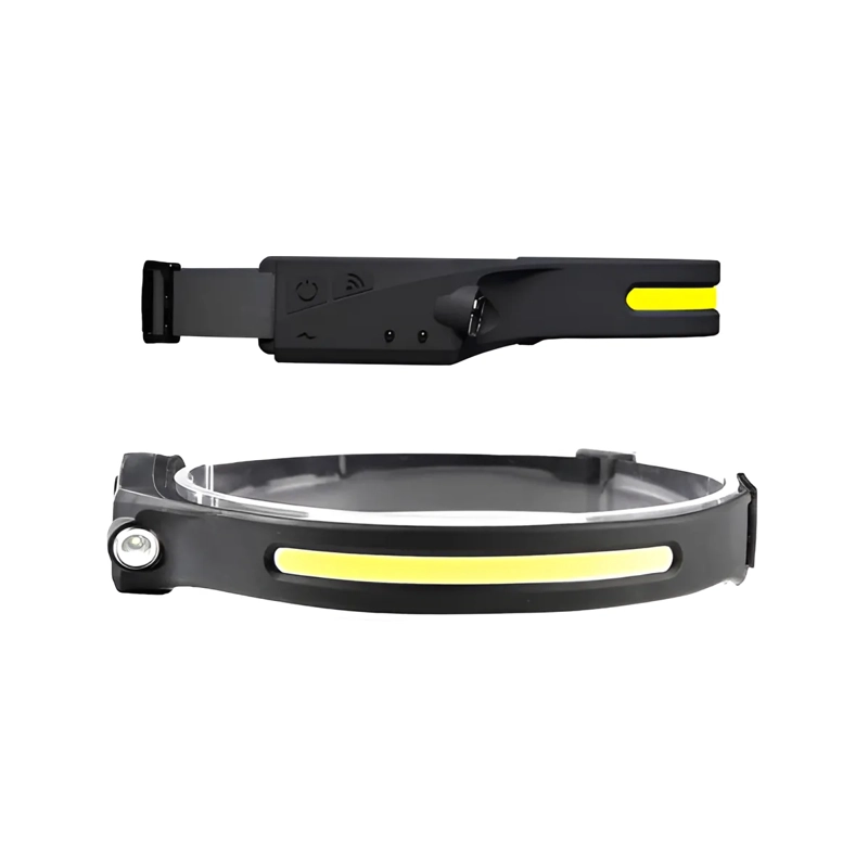 CINTA LED AJUSTABLE CON DOS LINTERNAS PARA CABEZA DE PESCADOR - 1