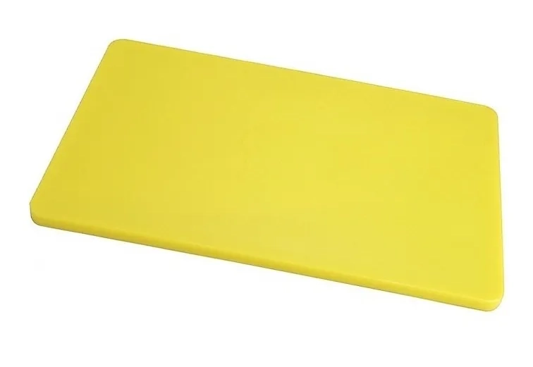 TABLA DE CORTAR PROFESIONAL AMARILLA 45X30 CM 1,2 MM LISO AMARILLO - 1