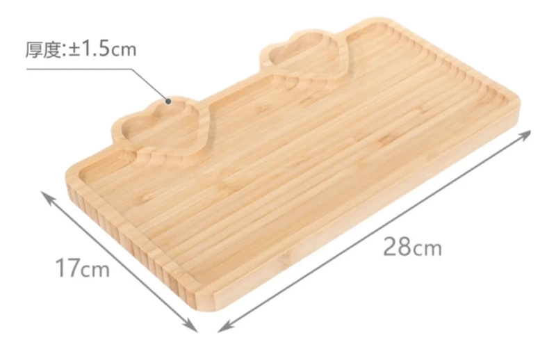 TABLA DE PICAR LARGA DE MADERA - 1