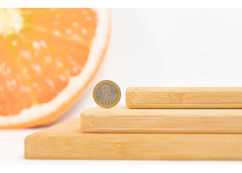 TABLA DE CORTAR DE MADERA BAMBU CARNE Y VERDURAS PICOTEO - 2