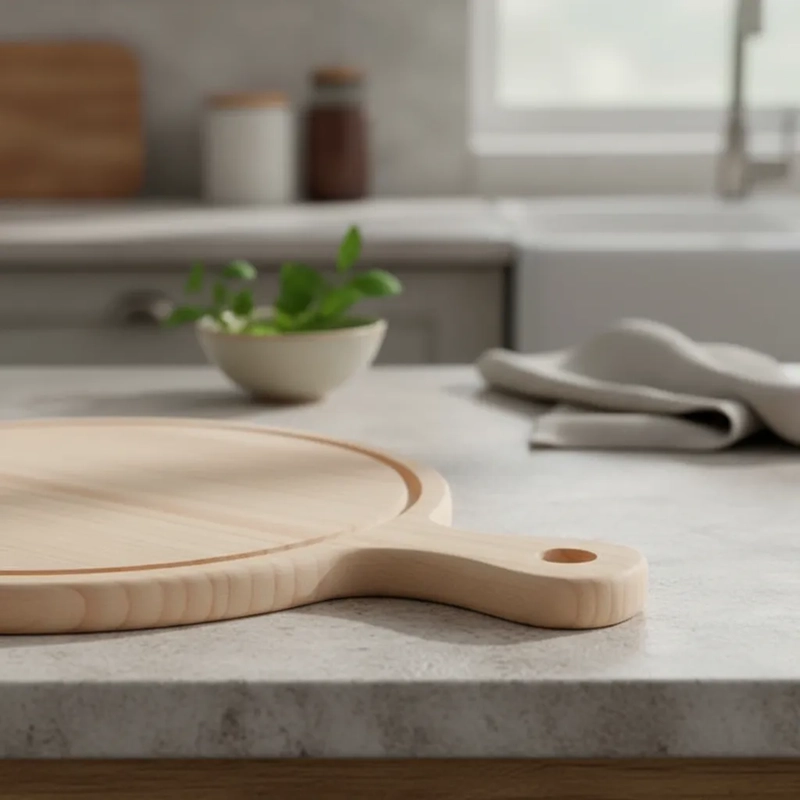TABLA PARA PIZZA MADERA 30CM COCINA - 3
