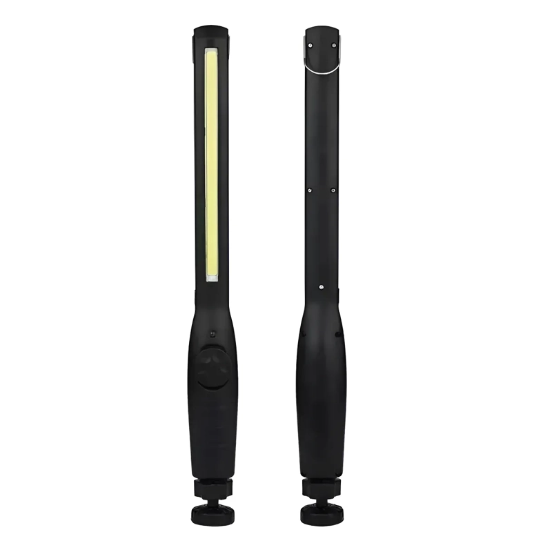 LINTERNA LED RECARGAB EMERGENCIA SUPER BRILLANTE MAGICSTORE AMARILLO NEGRO - 1