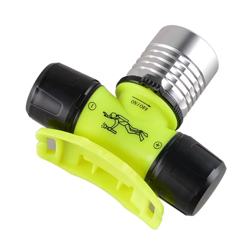 FARO DE BUCEO WHAITFIRE, SUBACUATICO 900 LUMENES ANTORCHA DE BLANCO AMARILLO - 1
