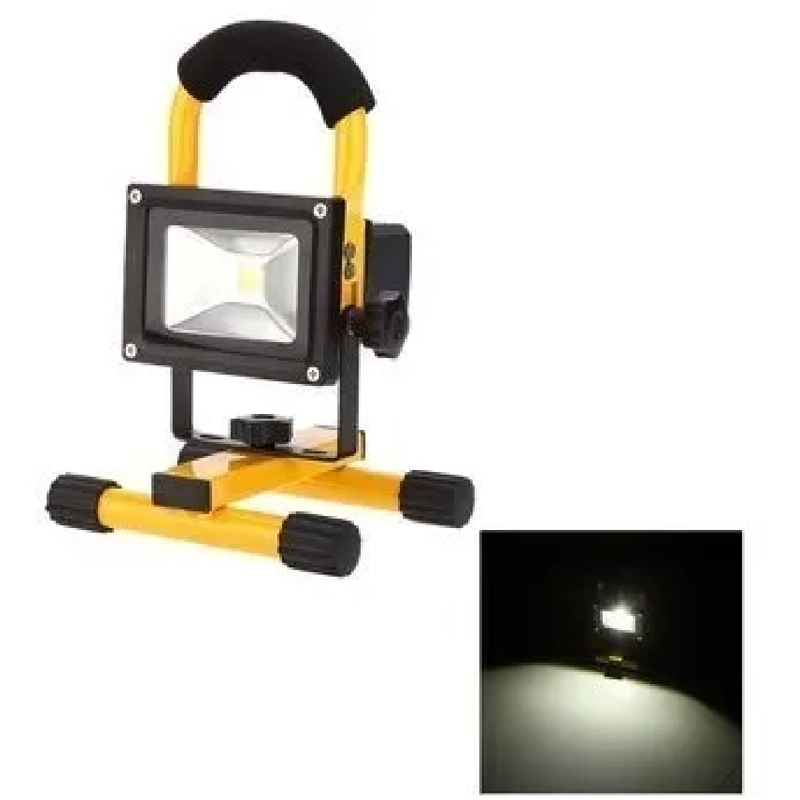 PACK X2 FOCO LED 10W PORTATIL RECARGABLE PARA CAMPING - 4