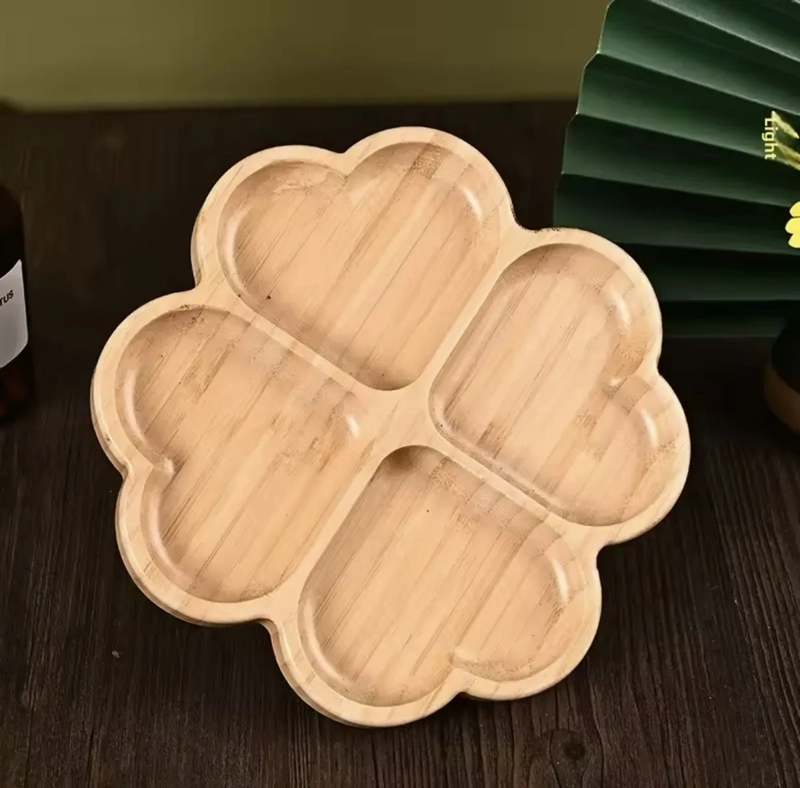 TABLA PICOTEO TRE BOL BAMBU PICNIC COMPARTIR APERITIVO 19,5CM - 1