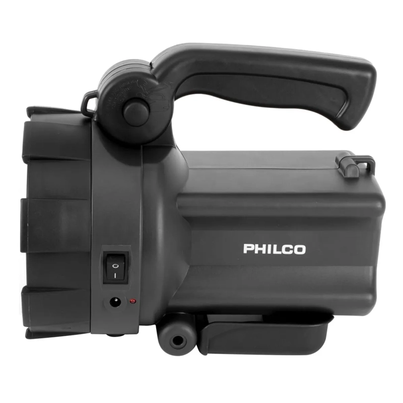 FOCO LINTERNA 19 LED RECARGABLE PHILCO NEGRO - 1