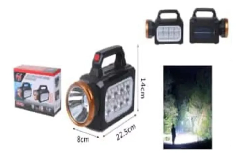 FOCO MINERO LINTERNA CABEZA 4 TIPOS LUZ LED FRONTAL USB BLANCO NEGRO - 2