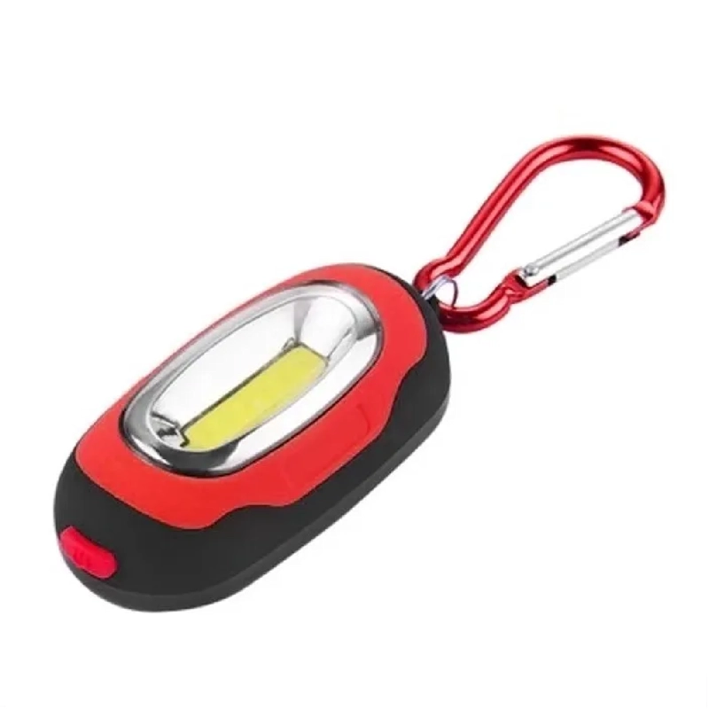 PAK 24 LINTERNAS MINI COB LUZ LED LLAVERO A PILA AAA BLANCO - 1