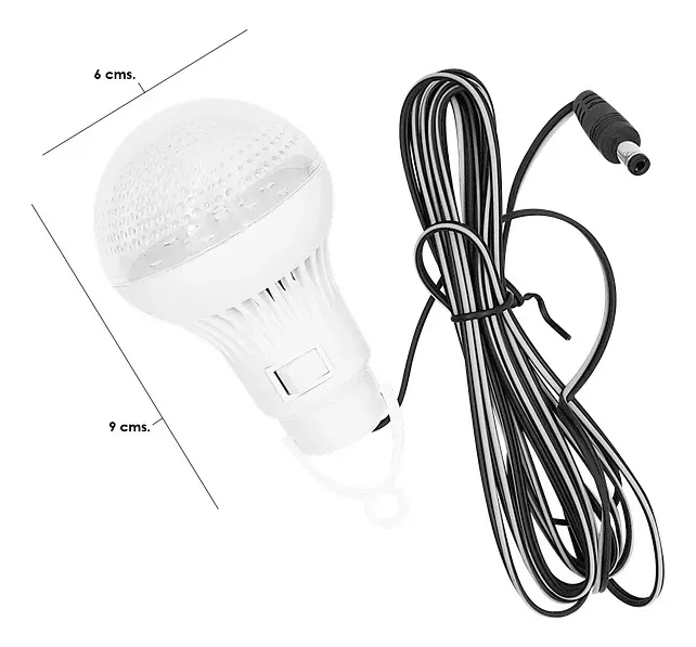 KIT DE ENERGIA SOLAR SISTEMA DE ILUMINACION MULTIUSO CAMPING - 2