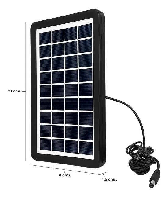 KIT DE ENERGIA SOLAR SISTEMA DE ILUMINACION MULTIUSO CAMPING - 3