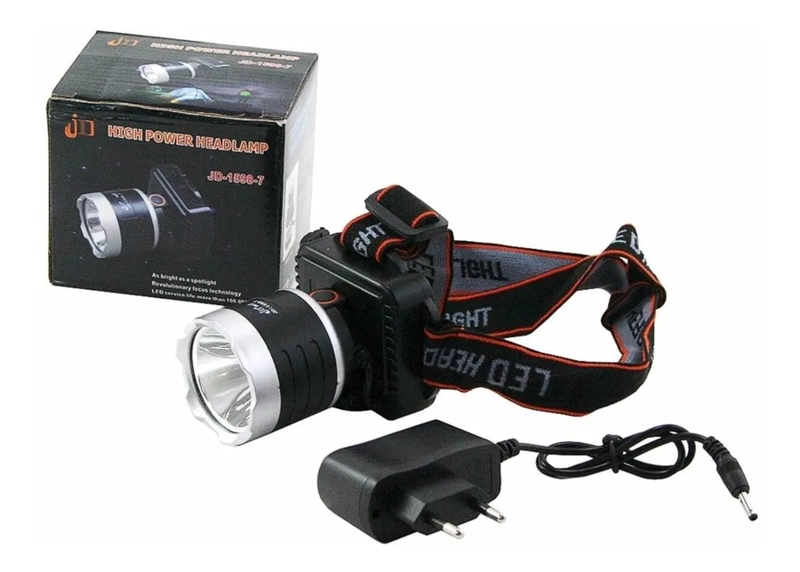 LINTERNA FRONTAL CINTILLO MINERO LED CREE 500 LUMENES - 1