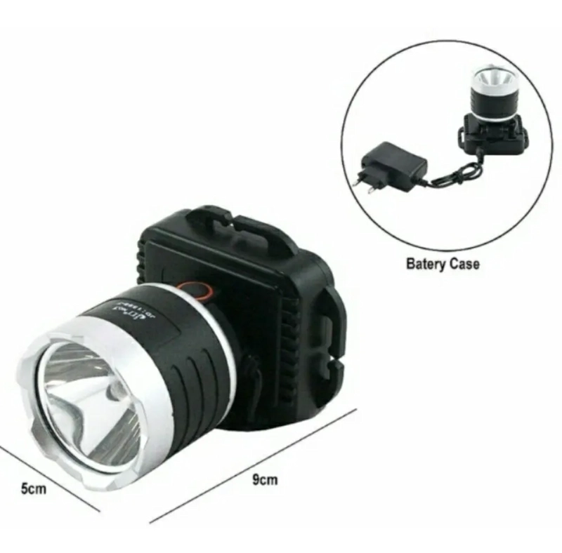 LINTERNA FRONTAL CINTILLO MINERO LED CREE 500 LUMENES - 2