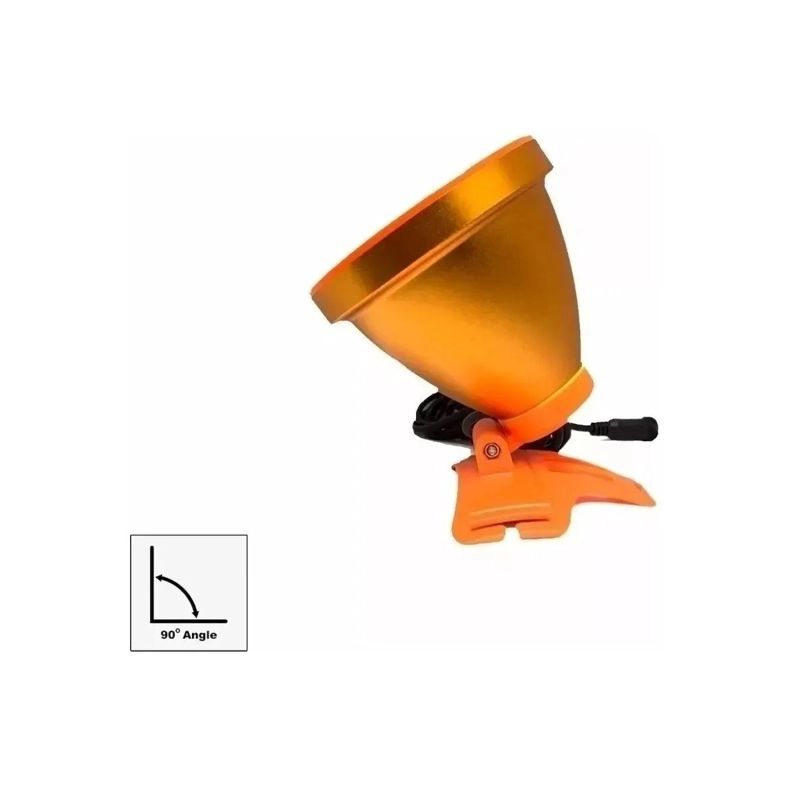 FOCOS PARA CAZAR LINTERNA LED RECARGABLE CABEZA POTENTE 500W - 2