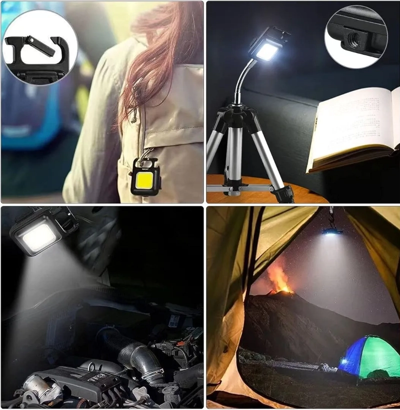 X5 LINTERNAS LED POTENTES RECARGABLES USB LINTERNA TACTICA - 4