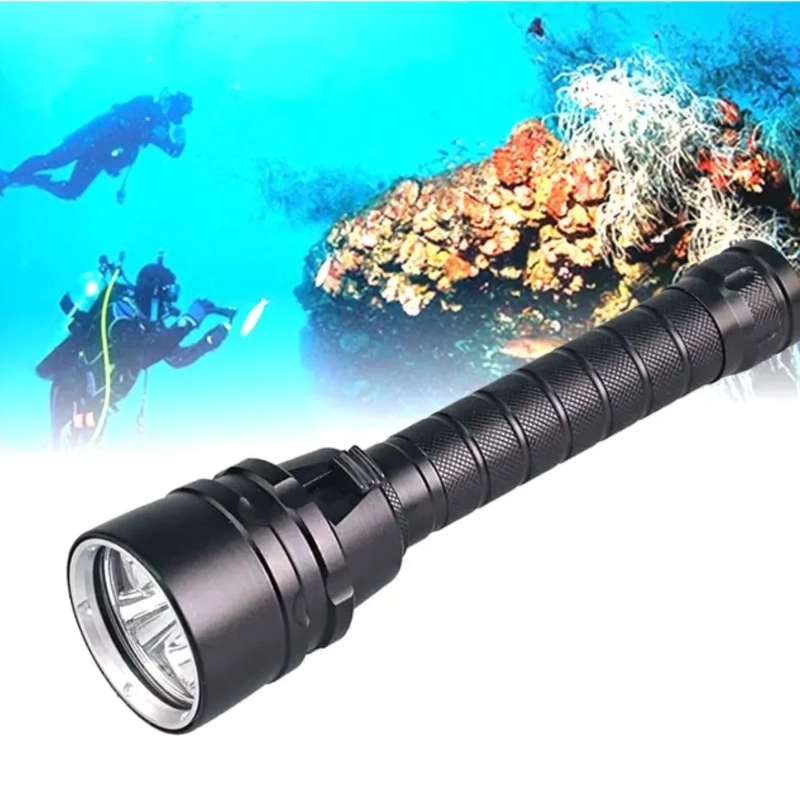 LINTERNA PROFESIONAL PARA BUCEO HASTA 200 MTS PROFUNDIDAD - 2