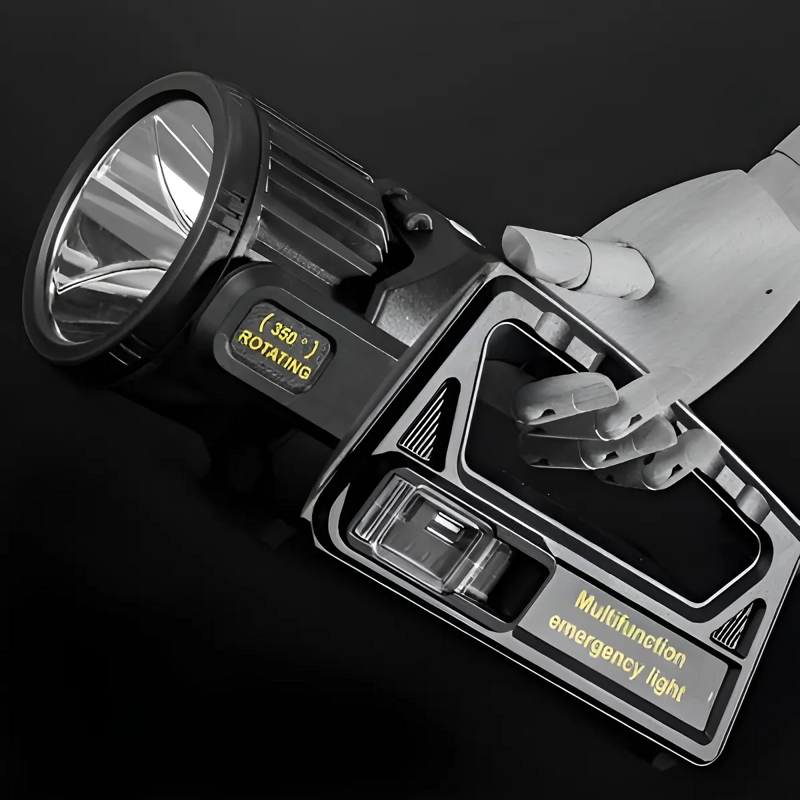 LINTERNA MULTIFUNCIONAL SOLAR REFLECTOR RECARGABLE LED W5167 COLOR DE LA LUZ BLANCO - 3